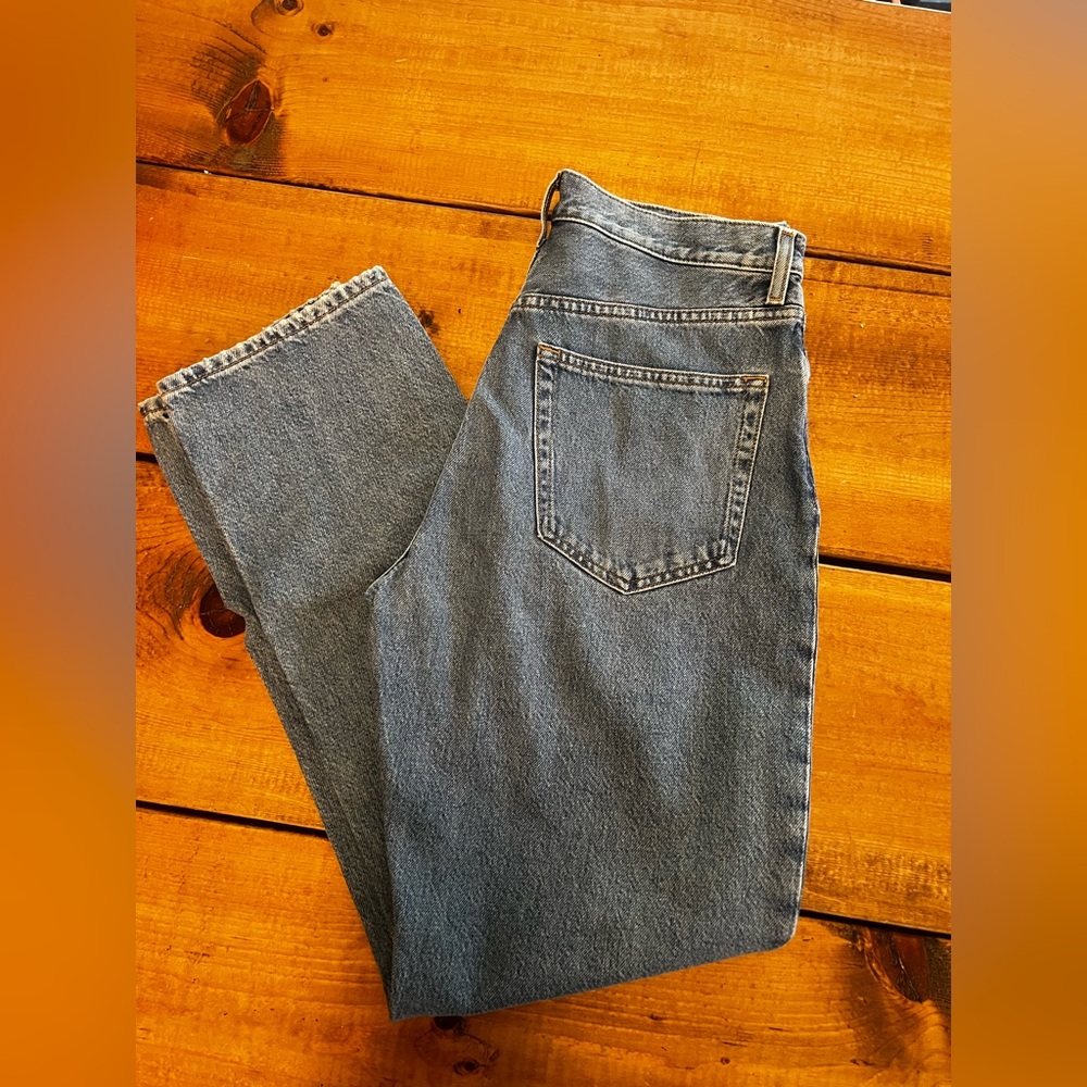 COS Light Blue Denim Trousers